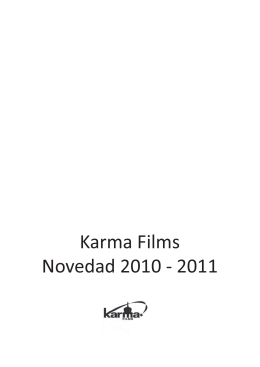 Karma Novedad 2 la Fims 010 2011
