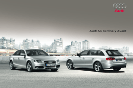 Audi A4 berlina y Avant