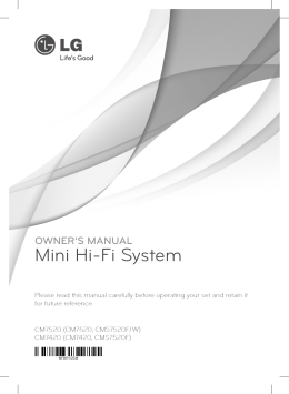 Mini Hi-Fi System