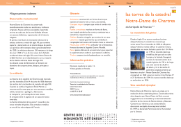 las torres de la catedral Notre-Dame de Chartres