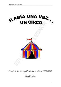 Había una vez…un circo