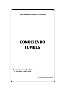 CONOCIENDO TUMBES