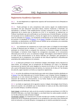 Descargar el Reglamento Académico Operativo en formato PDF