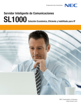 SL1000 - NEC Mexico