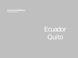 Presentación Quito