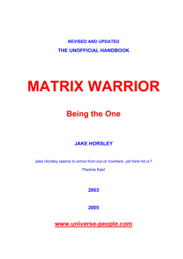 MATRIX WARRIOR