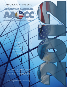 AACC | Argentine American Chamber of Commerce of Florida | 1