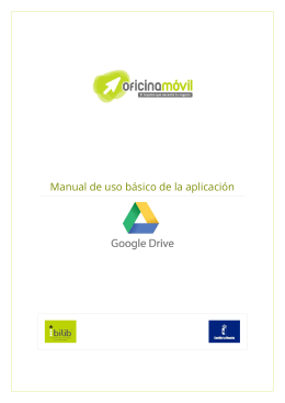 Manual básico Google Drive