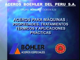 CIP - Aceros Boehler del Perú