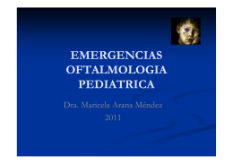 Emergencias Oftalmología Pediátrica