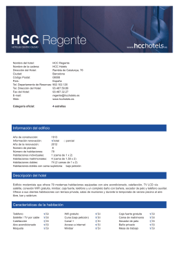 HCC Regente - HCC Hotels