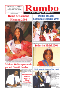 Reina de Semana Hispana 2004 Señorita Haiti 2004