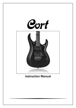 Manual para guitarras eléctricas