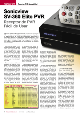 Sonicview SV-360 Elite PVR - TELE