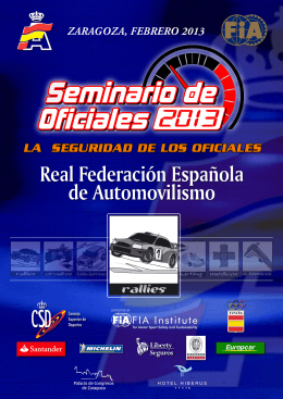 Rallyes  - Real Federación Española de Automovilismo
