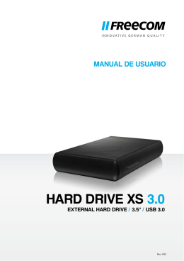 HARD DRIVE XS 3.0
