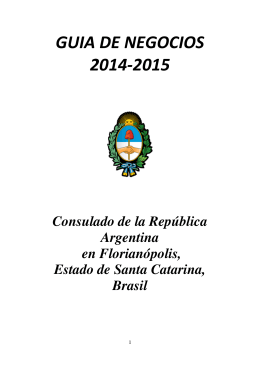 GUIA DE NEGOCIOS - 2014-2015