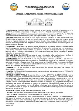 Art 9 Reglamento Fiat 147