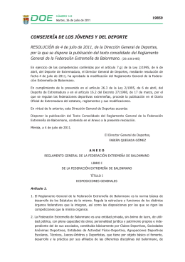 DOE 2011 - Nº 143.qxd - Diario Oficial de Extremadura