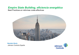 Empire State Building, eficiencia energética p g, g