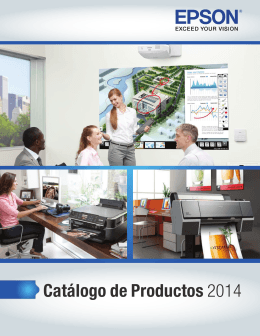 Catálogo de Productos 2014