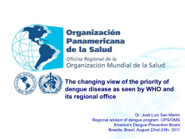 Presentación de PowerPoint - Dengue Vaccine Initiative