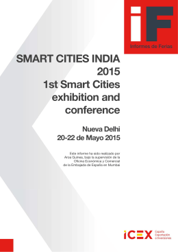 Informes de Smart Cities Delhi 2015 Final ok icex