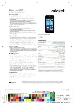 Nokia Lumia 530 - Cricket Wireless