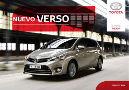 NUEVO VERSO - Toyota Sala de prensa