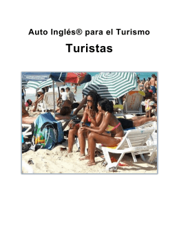 AI para el Turismo TURISTAS