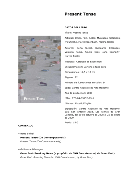 Catálogo. (PDF - 115 Kb) - Centro Atlántico de Arte Moderno