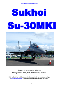 Sukhoi Su-30MKI. - The Fighter Community