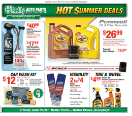 Starting At - O`Reilly Auto Parts
