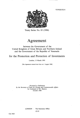 Agreement - UK Treaties Online