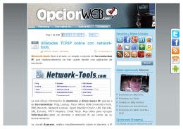 OPCIONWEB.com, Experiencias Informáticas