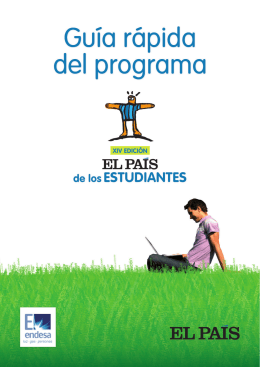 guía rápida del programa - El País de los Estudiantes