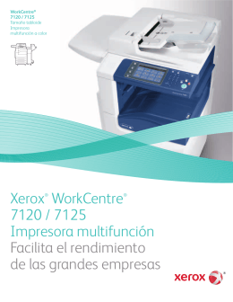 WorkCentre 7120/7125 Brochure