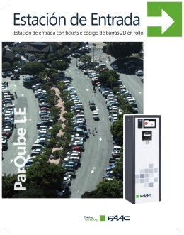 FAAC - ParQube LE - HUB Parking Technology