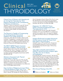 Clinical Thyroidology May 2013 Entire Issue