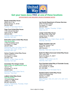 Get your taxes done FREE at one of these locations