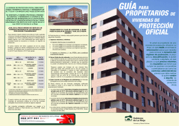 Guía para propietarios de vivienda de protección oficial