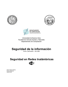 Seguridad de la información - Universidad de Buenos Aires