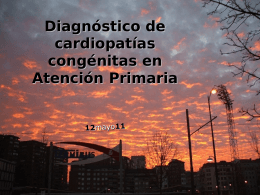Diagnóstico de cardiopatías congénitas en Atención Primaria