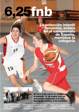 La selección infantil femenina, octava en el campeonato de España