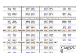 cadete liga vasca calendario de liga temporada 2015