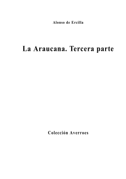 La Araucana III