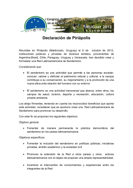 Declaración de Piriápolis