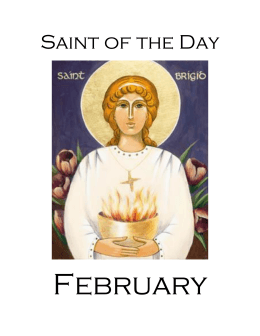 February Saints - Archdiocese of Philadelphia