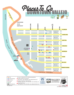 a downloadable Vallejo Downtown Restaurant & Arts District Map