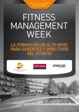 Fitness Management Week - Wellness & Sport Consulting
